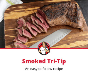 How To Smoke Tri-Tip (Quick 5 Step Recipe) - The Grilling Dad