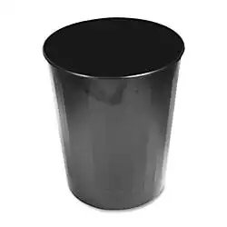 Genuine Joe - GJO58897 Steel 6 Gallon Fire-Safe Trash Can