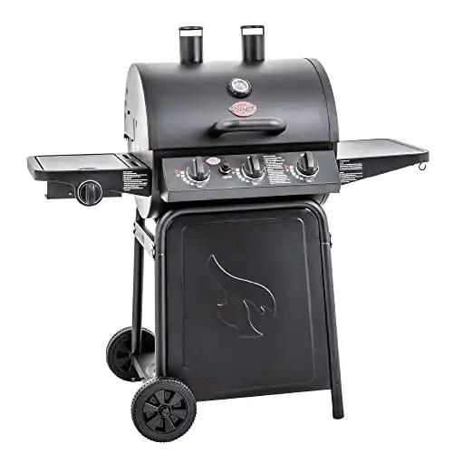 Char-Griller E3001 Grillin’ Pro 40,800-BTU Gas Grill, Black