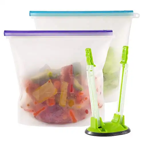 Silicone Reusable Food Storage Bags