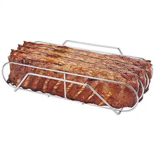 Extra Long Stainless Steel Rib Rack